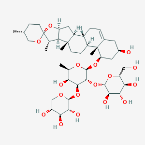 阔叶山麦冬皂苷 C