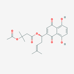 β-乙酰氧基异戊酰阿卡宁