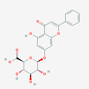 白杨素-7-O-β-葡萄糖醛酸苷