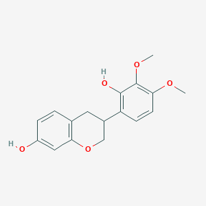 7,2'-二羟基-3',4'-二甲氧基异黄烷