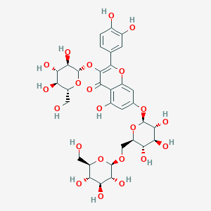 槲皮素-3-O-β-D-葡萄糖-7-O-β-D-龙胆双糖苷